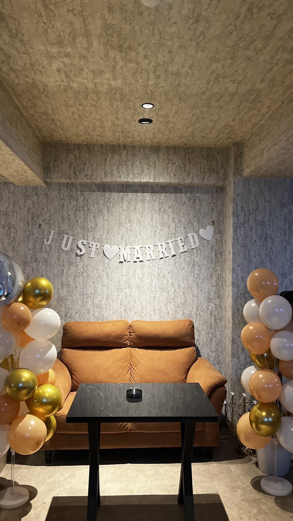 結婚式二次会セッティング